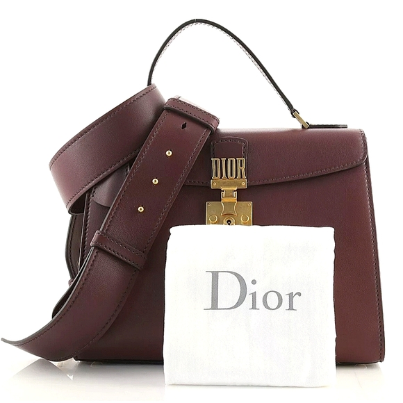 Gorgeous Christian Dior Dioraddict Top handle Leather satchel Handbag - Picture 3 of 16
